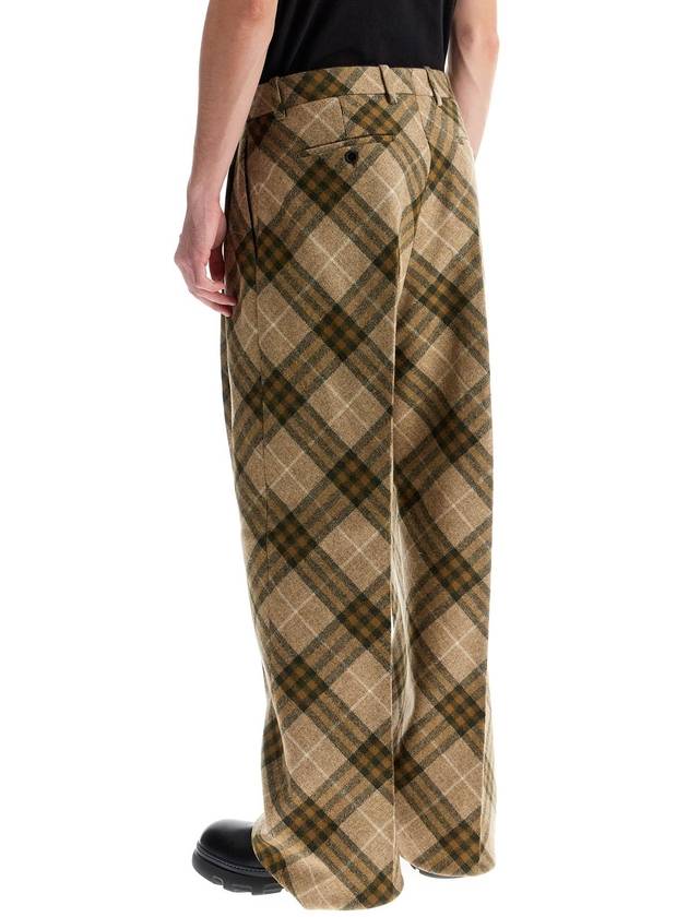 ered wool tailored trousers - BURBERRY - BALAAN 3