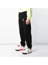 Diag Bag Logo Jogger Track Pants Black - OFF WHITE - BALAAN.