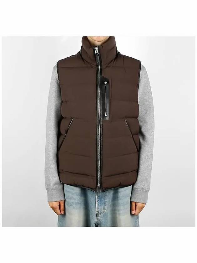 OGD002 FMP007 KB506 High neck nylon down padded vest - TOM FORD - BALAAN 2