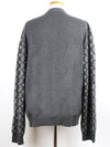 Monogram Mix Cashmere Cardigan XL - LOUIS VUITTON - BALAAN 4