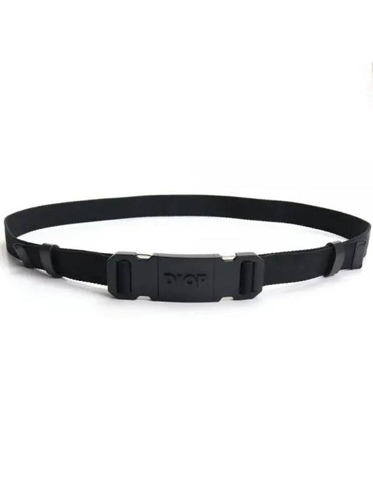 4354PVYSM H00N Logo Men's Belt - DIOR - BALAAN 1