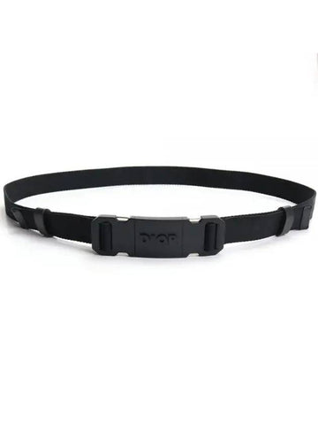 Men's Jacquard Logo Belt Black - DIOR - BALAAN 1