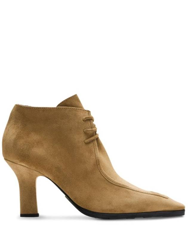 Storm Suede Ankle Boots 85mm 8077772 - BURBERRY - BALAAN 1