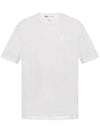 Casual Logo Short Sleeve T-Shirt White - Y-3 - BALAAN 2