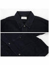 pocket button cotton denim jacket navy - LEMAIRE - BALAAN 6