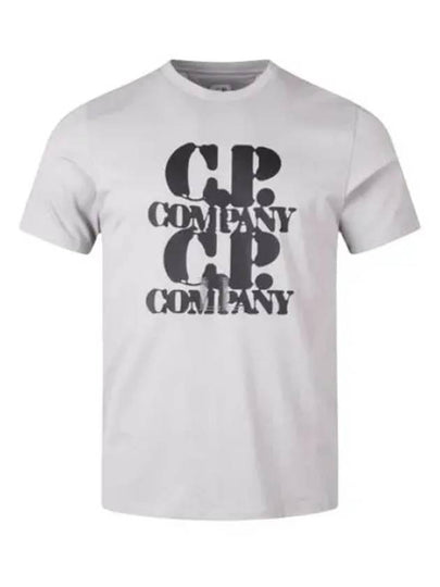 30/1 Jersey Graphic Short Sleeve T-Shirt Grey - CP COMPANY - BALAAN 2