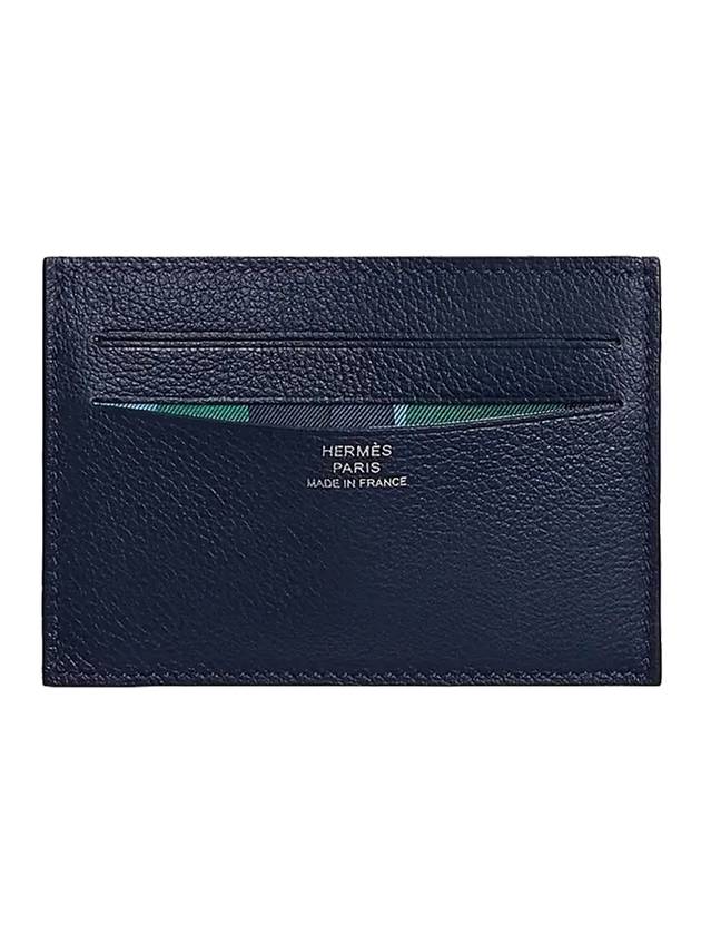 Citizen Twill Card Wallet Blue Nuit Blue Sapphire - HERMES - BALAAN 1