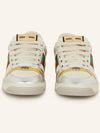 Leather Low Top Sneakers - GUCCI - BALAAN 5