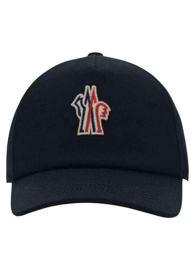 Baseball Cap With Logo Patch - MONCLER - BALAAN 1