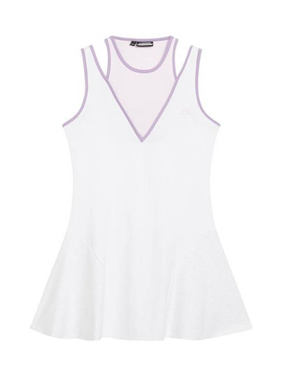 Sportswear Matilda Sleeveless Short Dress White - J.LINDEBERG - BALAAN 2