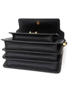 Saffiano Trunk Medium Shoulder Bag Black - MARNI - BALAAN 6