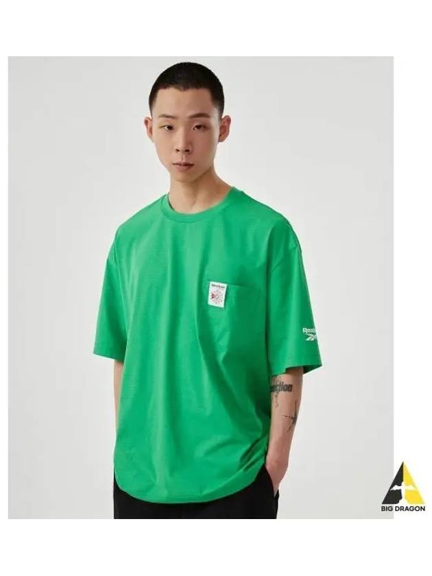 Starcrest Fresh T Shirt Green - REEBOK - BALAAN 1