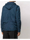 Men's Crinkle Reps Hooded Jacket Blue - STONE ISLAND - BALAAN 9