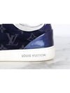 Monogram Velvet Sneakers Navy 35 220 - LOUIS VUITTON - BALAAN 8