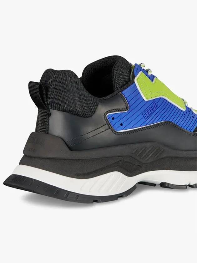 Men's Gravity Sneakers Lime Blue Shoes S4781 G44 - BERLUTI - BALAAN 2