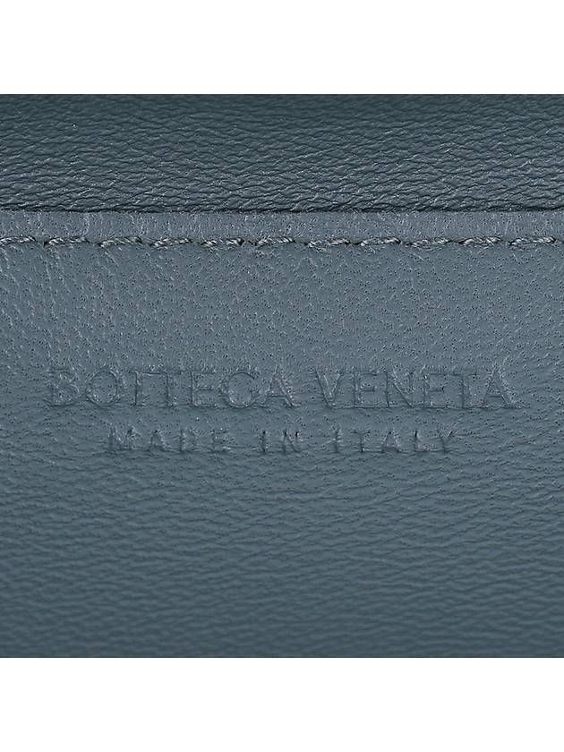 Cassette Intrecciato Small Cross Bag Dark Grey - BOTTEGA VENETA - BALAAN 8