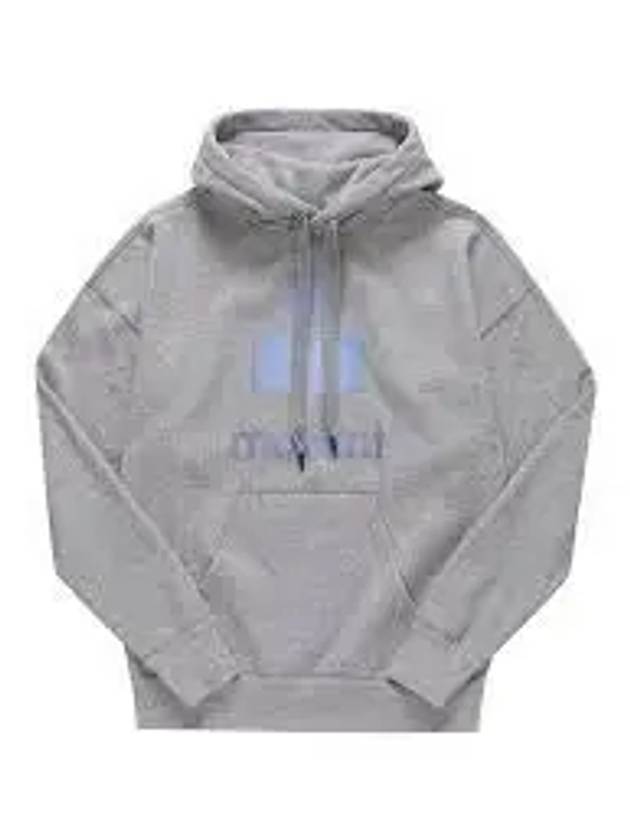 Mansel Big Logo Print Hoodie Grey - ISABEL MARANT - BALAAN 2