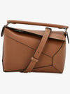 Classic Calfskin Small Puzzle Tote Bag Brown - LOEWE - BALAAN 3