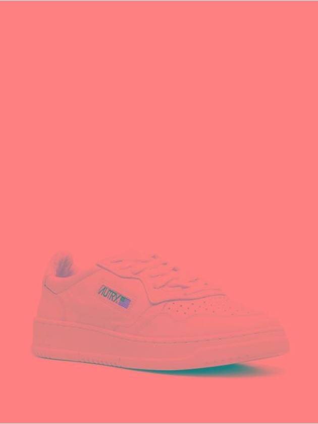 Medalist Logo Patch Low Top Sneakers White - AUTRY - BALAAN 3