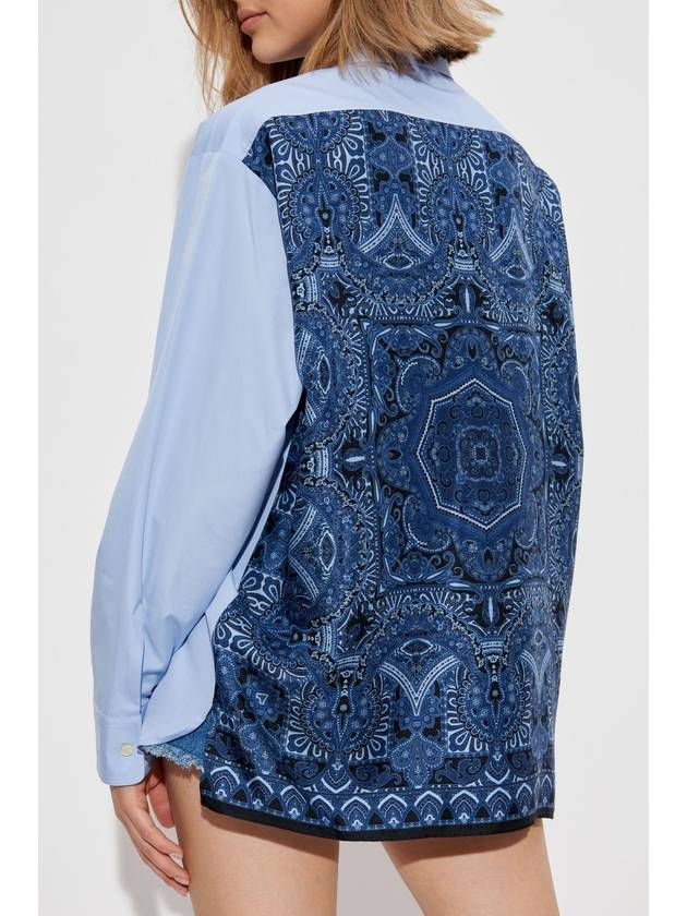 Etro Shirt With Pocket, Women's, Blue - ETRO - BALAAN 4