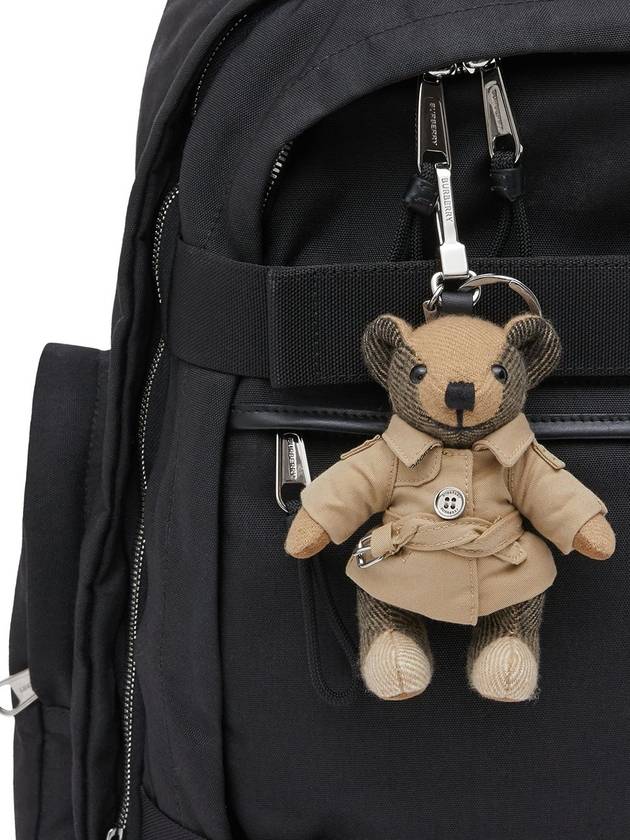 Trench Coat Thomas Bear Charm Key Holder Archive Beige - BURBERRY - BALAAN 3