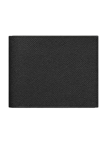 Men's Citizen Twill Compact Half Wallet Black - HERMES - BALAAN 1