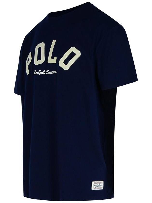 Polo Ralph Lauren Navy Cotton T-Shirt - POLO RALPH LAUREN - BALAAN 2