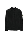 Nylon Metal Econyl Long Sleeve Shirt Black - STONE ISLAND - BALAAN 2