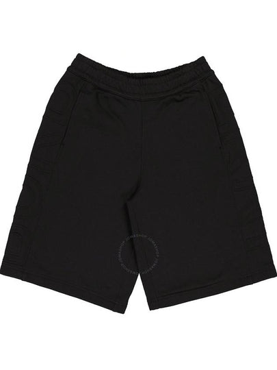 Men's Straight Bermuda Shorts Black - BURBERRY - BALAAN 2