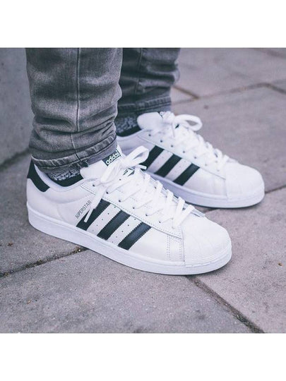 Original Superstar Low Top Sneakers White Black - ADIDAS - BALAAN 2