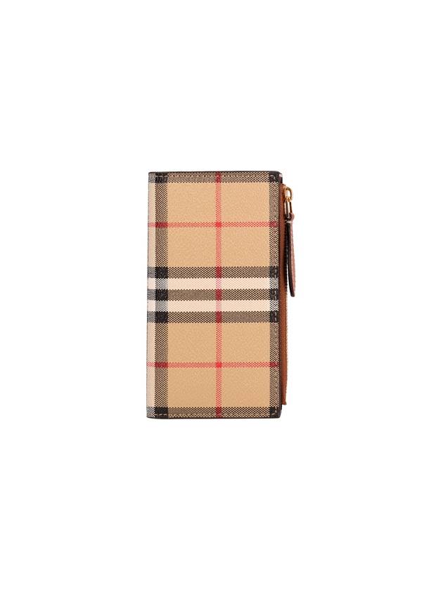 Check Bifold Wallet Beige - BURBERRY - BALAAN 2