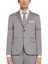 Armband Unconstructed Classic Jacket Navy Grey - THOM BROWNE - BALAAN 2