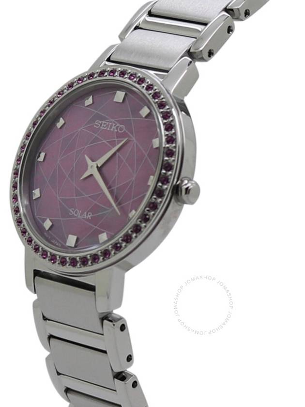 Seiko Discover More Crystal Pink Dial Ladies Watch SUP453P1 - SEIKO - BALAAN 2