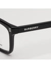 Rectangle Horn-rimmed Eyeglasses Black - BURBERRY - BALAAN 6