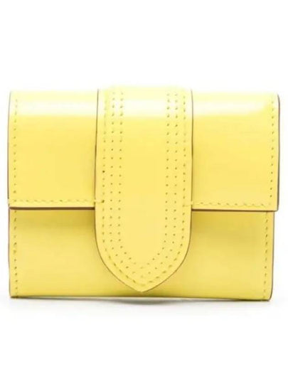 Le Compact Bambino Flap Card Wallet Yellow - JACQUEMUS - BALAAN 2