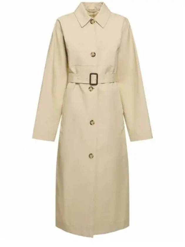 Tumbled Cotton Silk Trench Coat 243 WRO0127 FB0197 044 - TOTEME - BALAAN 1