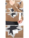 Star pattern knit top brown - THE EDITOR - BALAAN 6