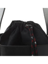 Drawstring Buckle Leather Bucket Bag Black - VIVIENNE WESTWOOD - BALAAN 9