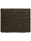 Identity Logo Card Wallet Dark Brown - VALENTINO - BALAAN 2