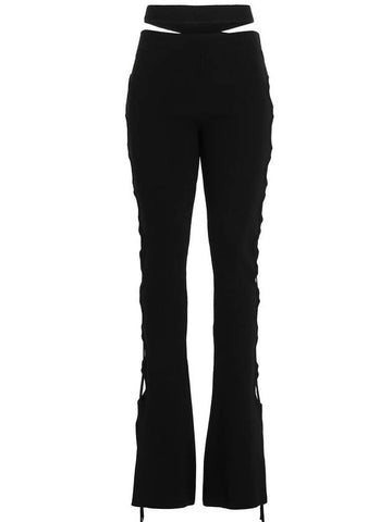 Andreādamo Cut Out Pants With Lacing - ANDREADAMO - BALAAN 1