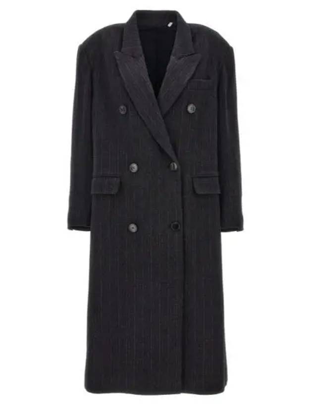 Lexana Trench Coat Navy - ISABEL MARANT - BALAAN 2