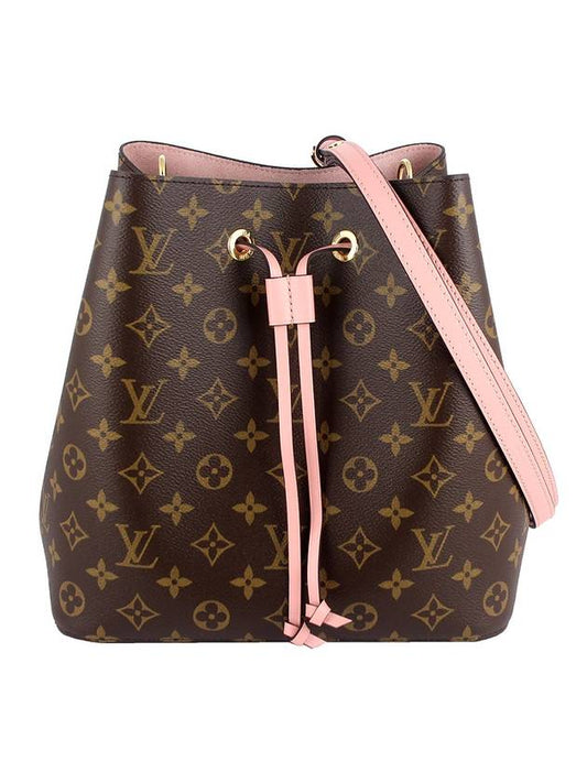 Louis Vuitton Monogram Neonoe Bucket Bag Brown Pink - LOUIS VUITTON - BALAAN 1