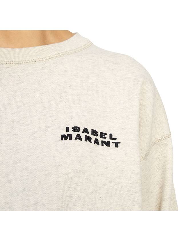 Shard Logo Print Sweatshirt Ecru - ISABEL MARANT - BALAAN 11