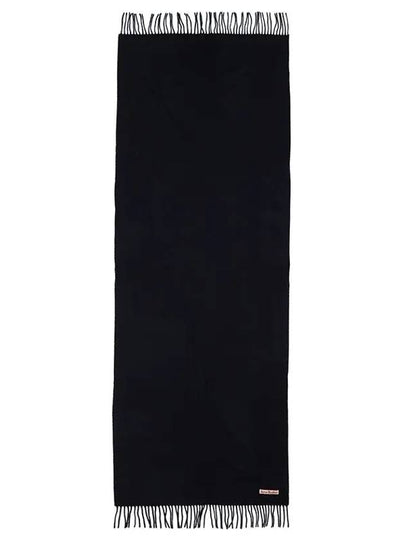 Canada New Canada black wool fringe muffler - ACNE STUDIOS - BALAAN 2