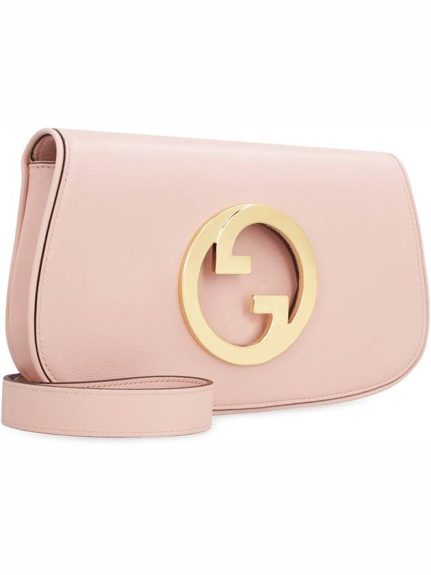 Blondie Interlocking G Shoulder Bag Pink - GUCCI - BALAAN 4