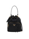 Duet Re-Nylon Bucket Bag Black - PRADA - BALAAN 2