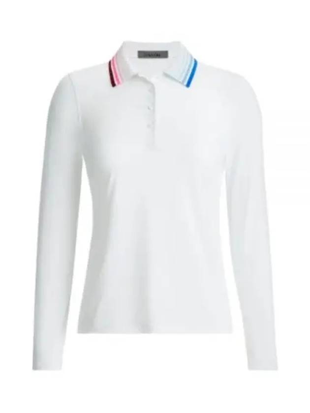 GFORE SILKY TECH NYLON LONG SLEEVE POLO GLP000050 SNO Women s - G/FORE - BALAAN 1