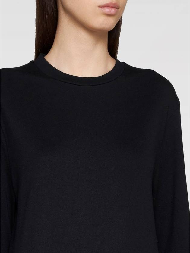 T-shirt di cotone Jil Sander con logo posteriore - JIL SANDER - BALAAN 3