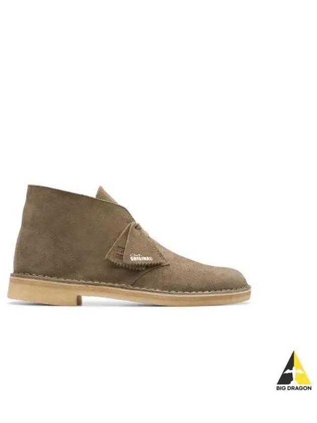 Desert Suede Ankle Boots Khaki - CLARKS - BALAAN 2