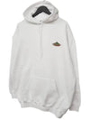 Bonjour Hooded Top White - BALENCIAGA - BALAAN.